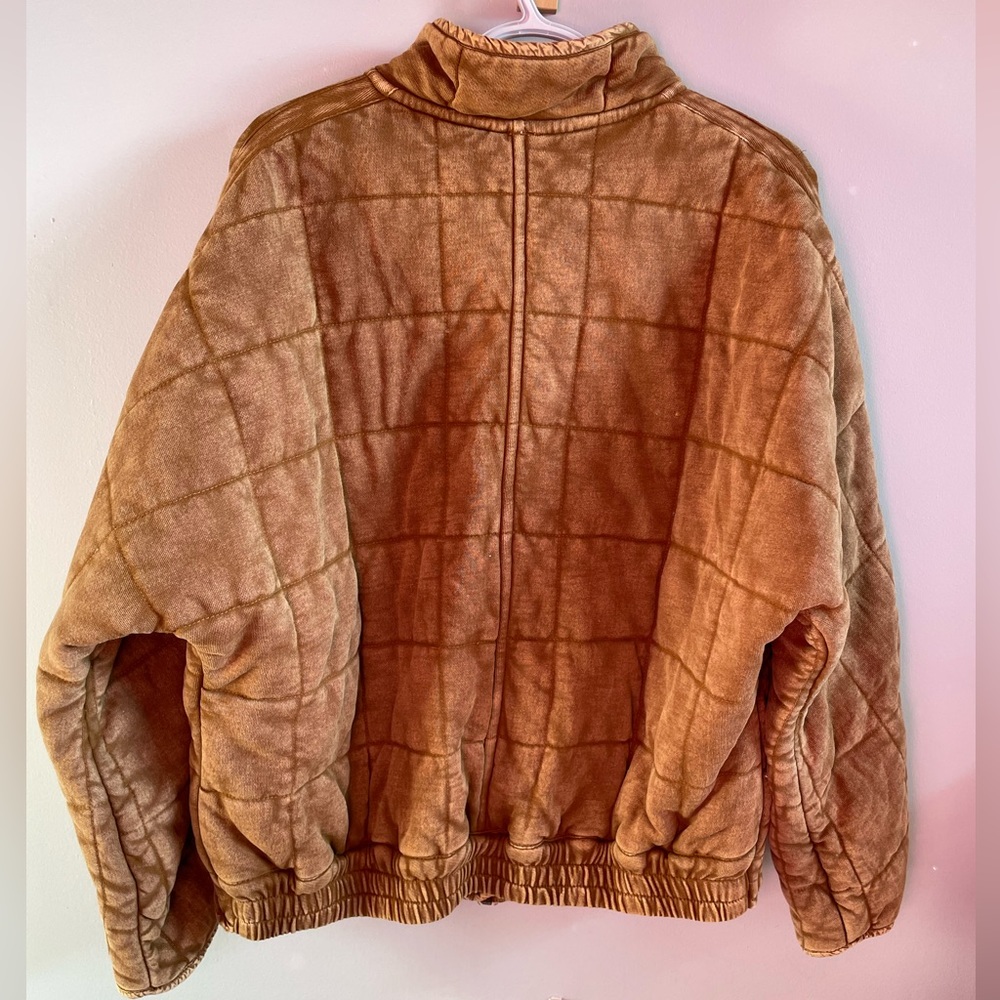 Free People Dolman Quilted Knit Jacket - Picture 8 of 13